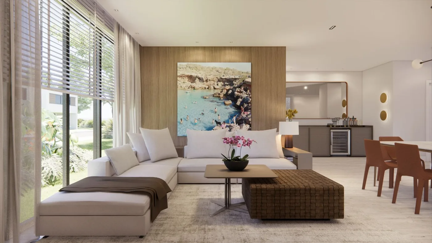 Miami & Fort Lauderdale project — living room